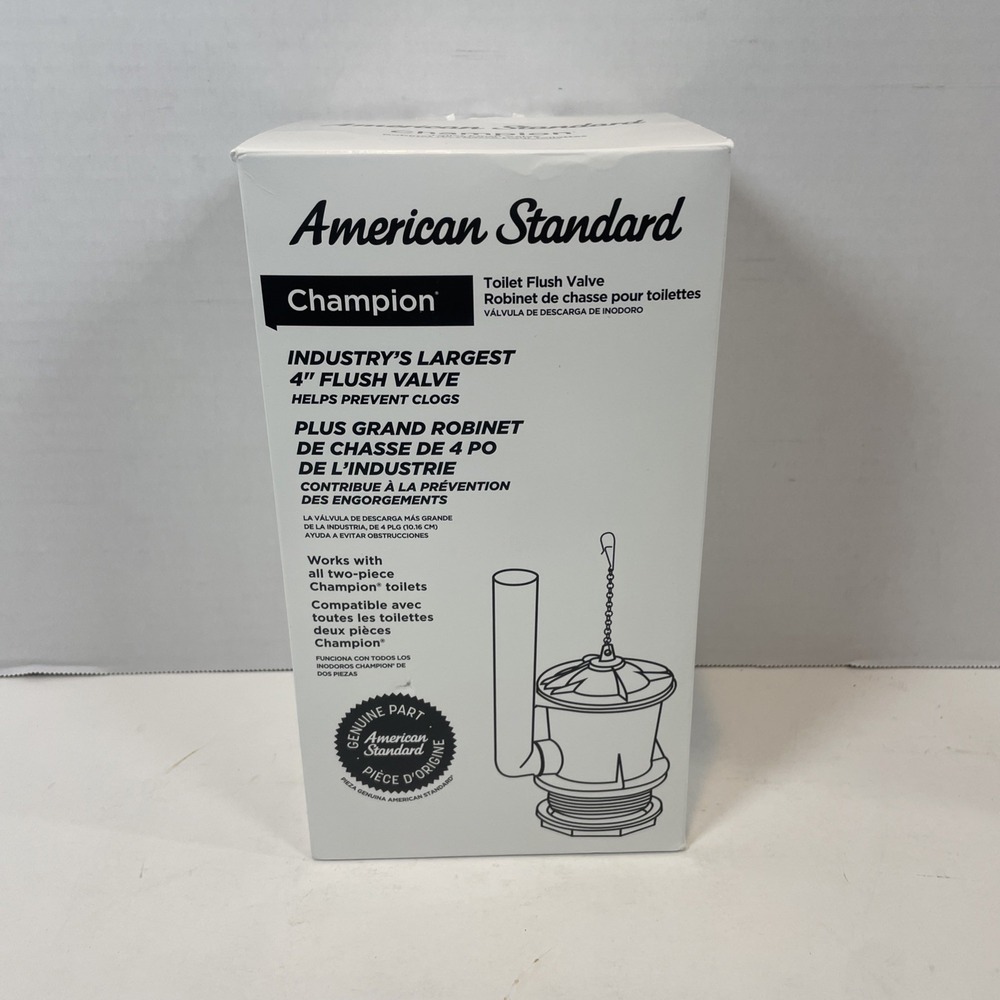 American Standard 4" Titan Champion Toilet Flush Valve OEM for Restroom Bathroom